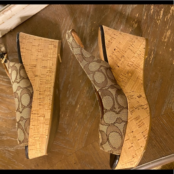 Coach wedges - Picture 3 of 6